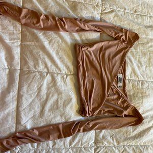 Cropped Pink Tiger Mist Top